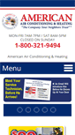 Mobile Screenshot of americanairconditioning.com